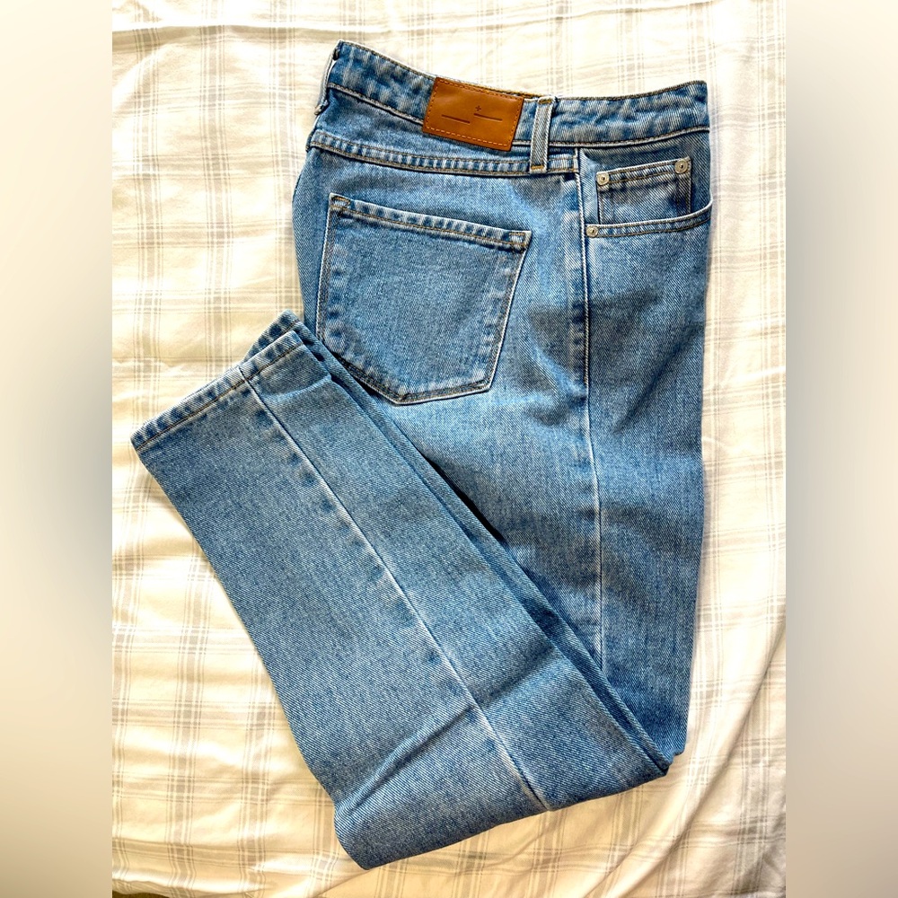 Frank and Oak Classic Blue Denim Jeans - Size 26
